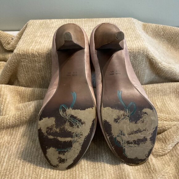 Poetic Licence Ankle Boot Heels - Size 8.5 Shoes w/Leather - Open Toe - Picture 6 of 6